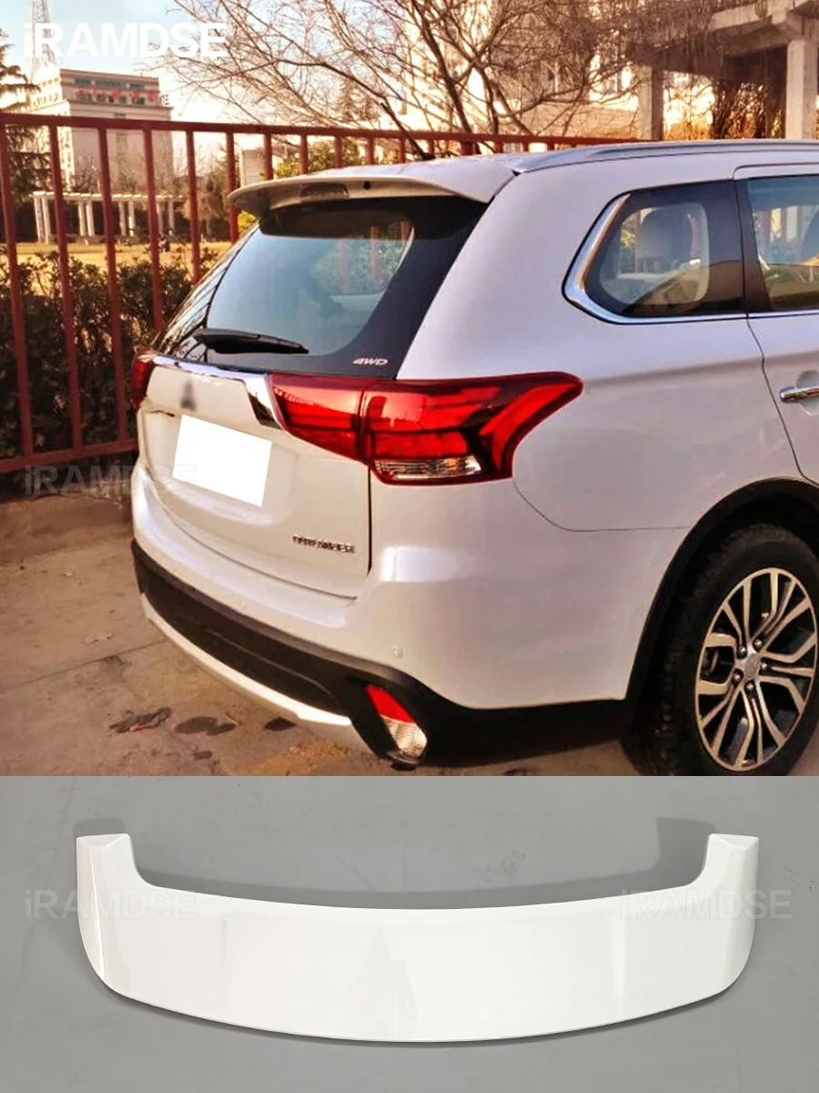 

Roof Spoiler for Mitsubishi Outlander 2013 To 2019 Gloss Black Rear Windshield Wing Trunk ABS Accessories