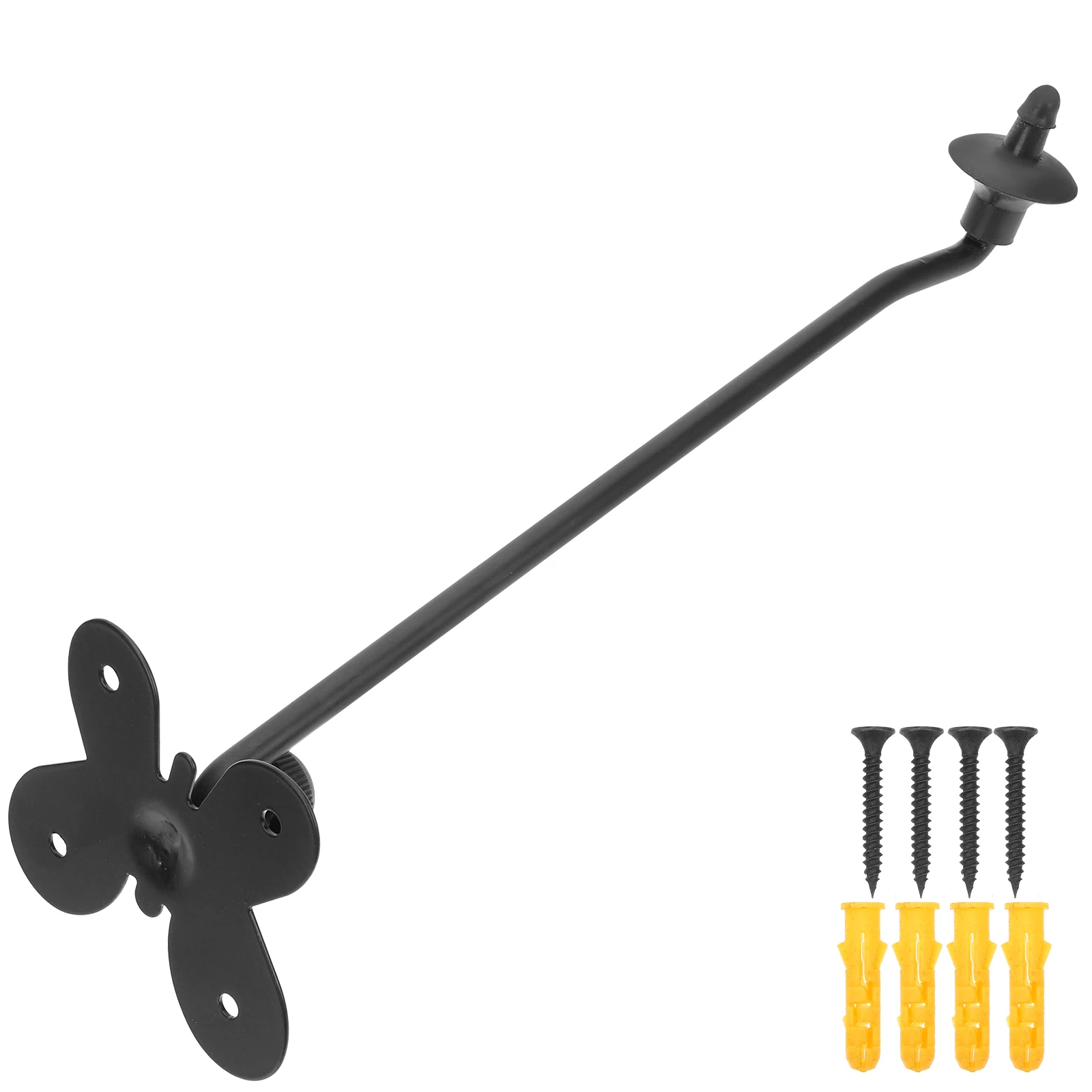 

Cymbal Hanger Black Disc Wall Arm Slot Plate Drum Set Holder Replacement Rack Accessories Display Tool