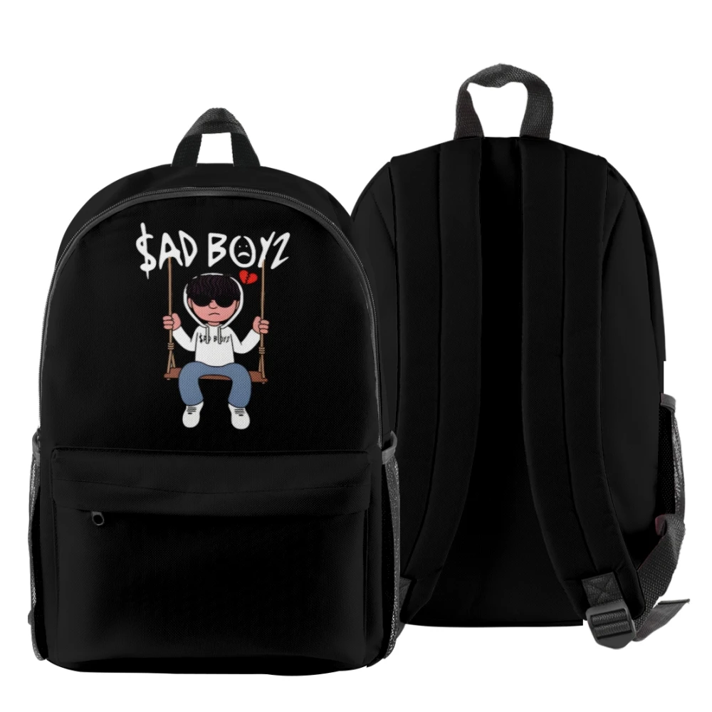 

Junior H Sad Boyz Schoolbag Backpack Women Men Shoulders Bag Casual Streetwear Daypack Travel Bags