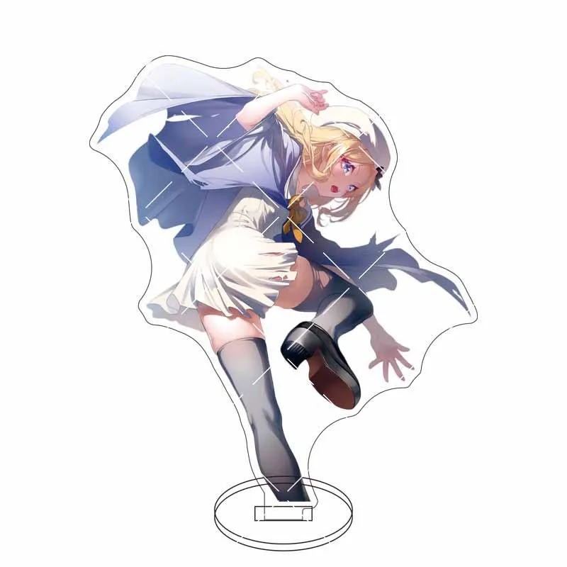 A Certain Dark Side Item? Mugino Shizuri Takitsubo Rikō Anime Acrylic Stand Model Plate Figure Ornament Keychain Accessories
