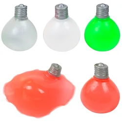 New Squeeze Ball Toys Soft TPR Simulation Light Bulb Antistress Relief Hand Fidget Toy Squishy Stressball for Kids Adults Random