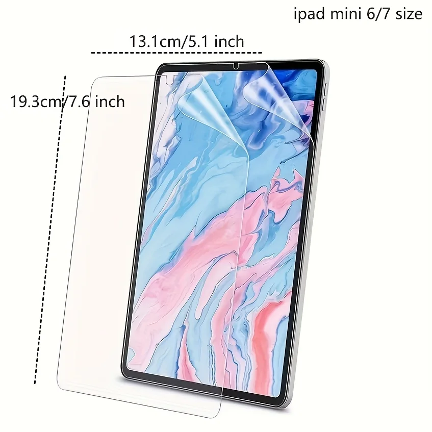 iPad mini 7/6/5/4 tablet protection high definition film 2 pieces