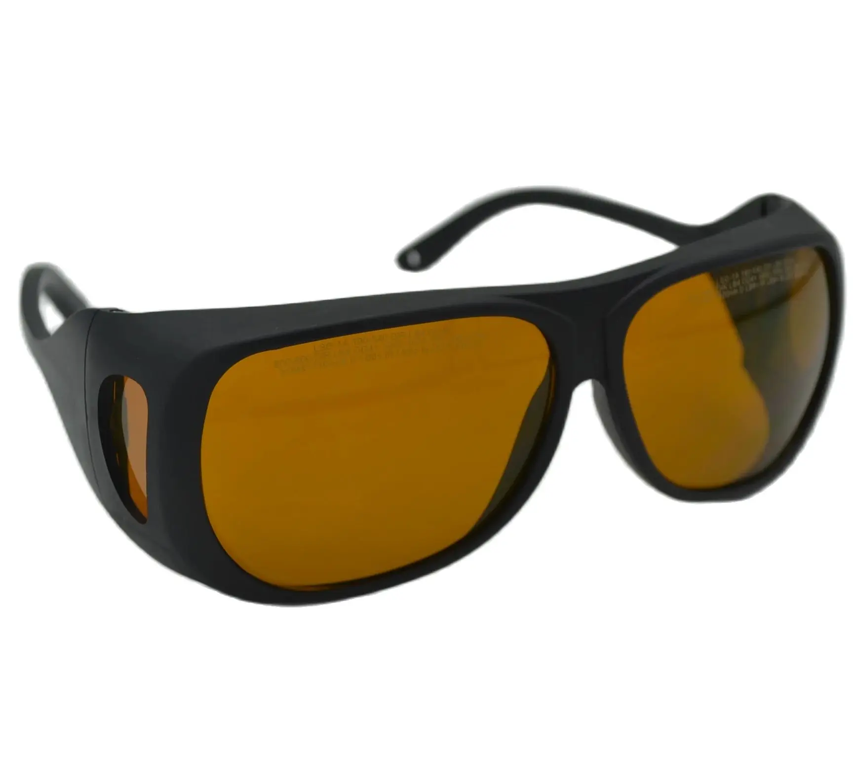 

Laser Safety Glasses For Nd:YAG 532nm and 1064nm Lasers With Black Case And Lens Cloth LB and OD Marked On Lens