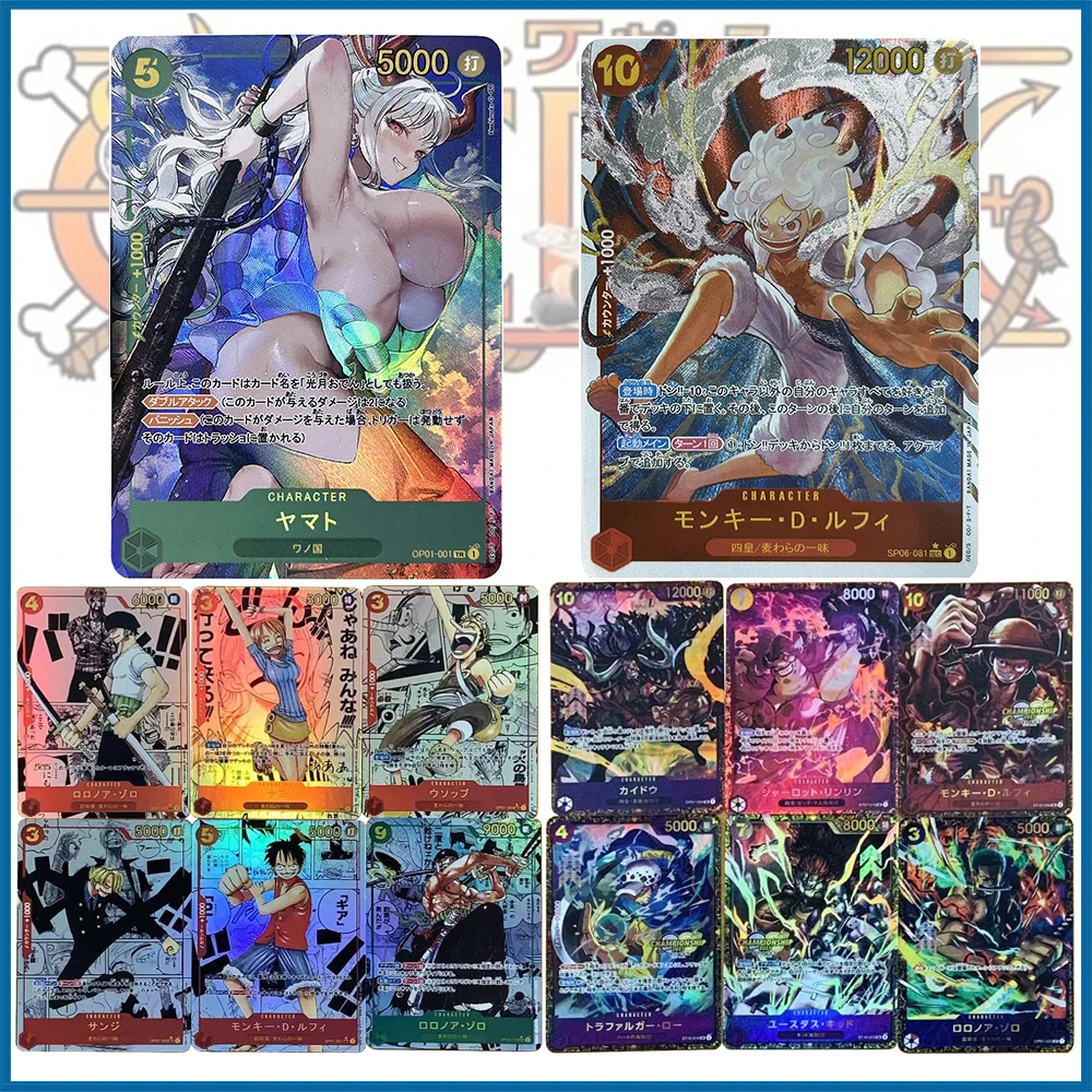 Anime Goddess Story DIY ACG OPTG Yamato Roronoa Zoro Linlin Premium Boys Play Toys Collectible Cards Christmas Birthday Gifts