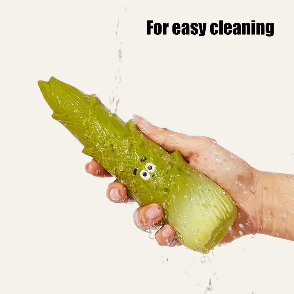 

Puppy Squeaky Chew Toy Latex Dog Teething Toy for Puppies Squeaky Chew Toy Banana Shape Sugarcane Bamboo Shoot Teeth Pet Play