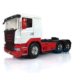 TOUCAN 3Axles 1/14 Lowtop Painted RC Tractor Truck KIT Remote Control Car Motor Outdoors Toy For Adults Boys Gift THZH0365