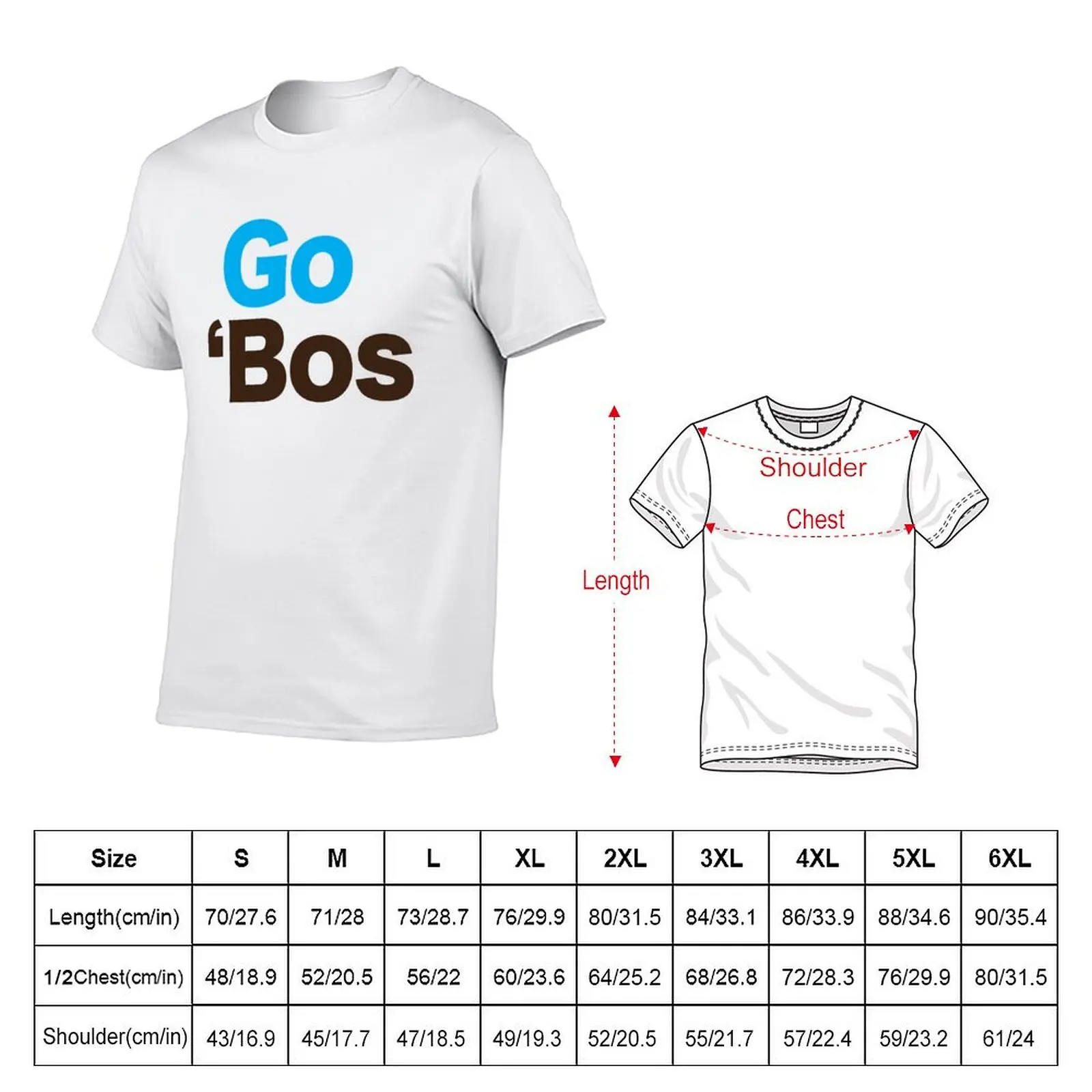 Go 'Bos (Tufts University Jumbos) T-shirt cute clothes korean fashion t shirts for men