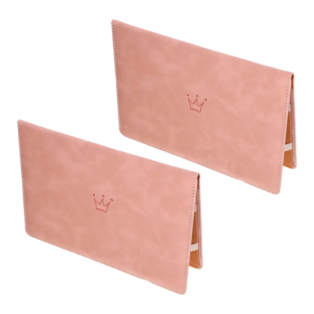 

2Pcs Baby Birth Certificate Protective Sleeve Faux Universal Fit for Standard Certificates Fake Document Holder