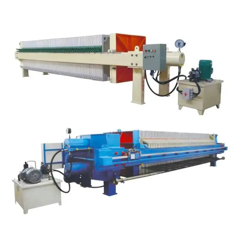 Automatic Equipment Laboratory Hydraulic Membrane Belt Plate Frame Filter Press Hine