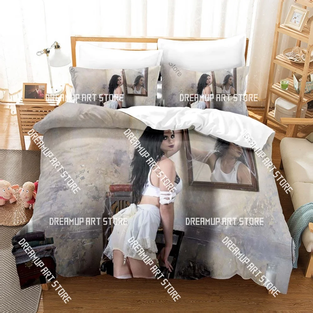 3D Printed Saraya-Jade Bevis Wrestling Star Bedding Set for Boys Girls Duvet Cover Twin Queen King Full Single Double Sizes