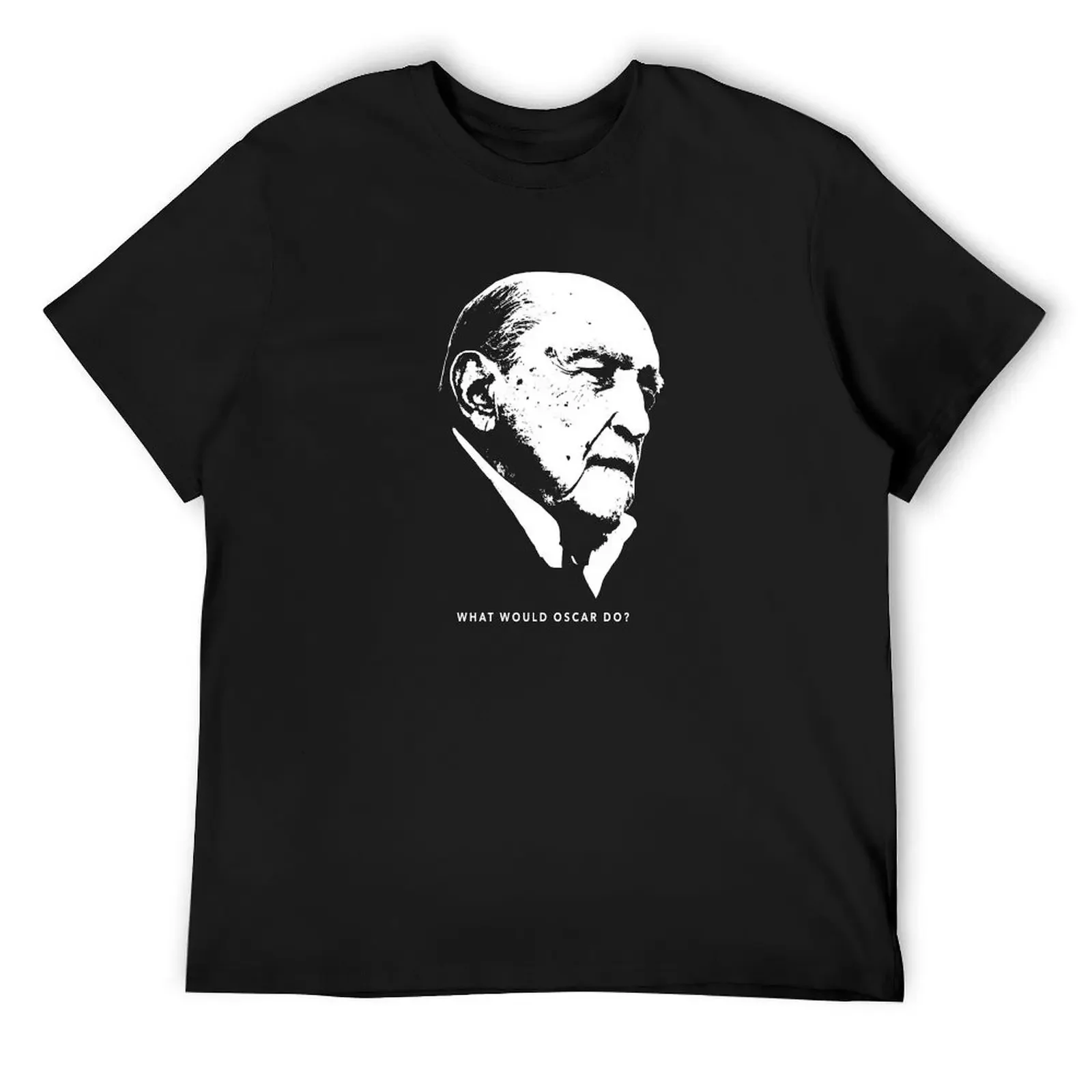 

What would Oscar do Architecture T shirt T-Shirt summer top topping boys whites Men's clothing