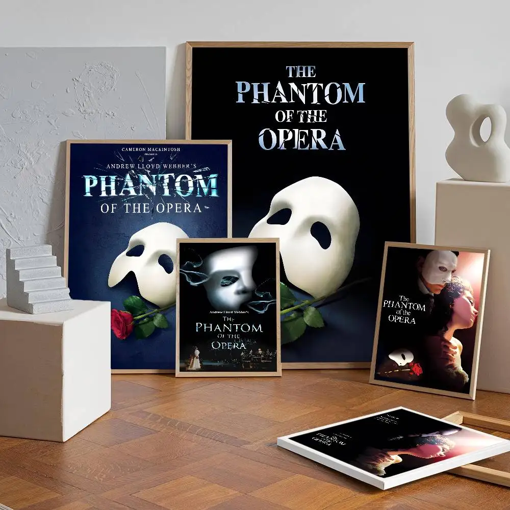 The Phantom Of The Opera Classic Anime Poster Waterproof Paper Sticker Coffee House Bar Room Wall Decor