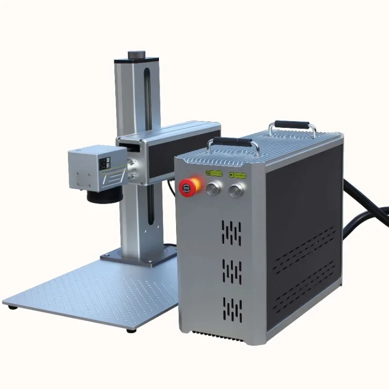 Haotian Laser New Design 30W 50W 60W 80W 100W 120W Split Shape Fiber Laser Marking Machine