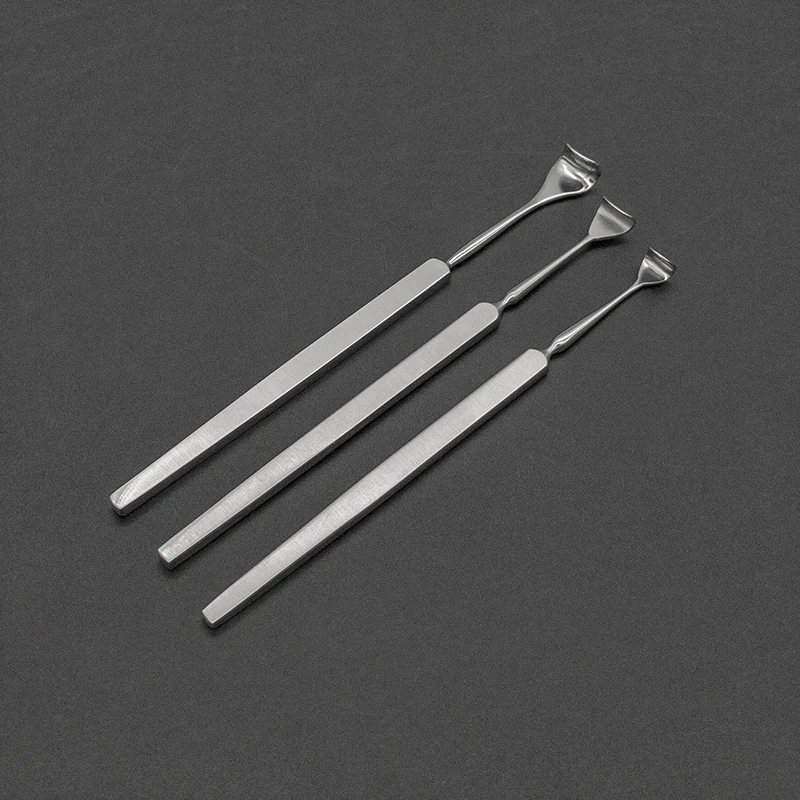 Retractor de párpados individual, rastrillo de 3 garras, bolsa de párpados doble, Retractor de piel Nasal