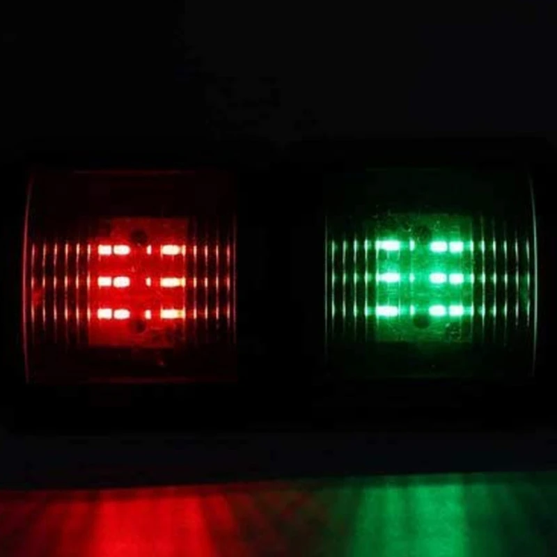 Marine LED Lamps Set Efficient Lighting LED Boat Navigation Lights Pair Drop Shipping
