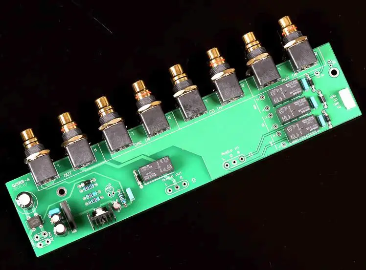 Input sound source switching board 3 inputs and 1 output