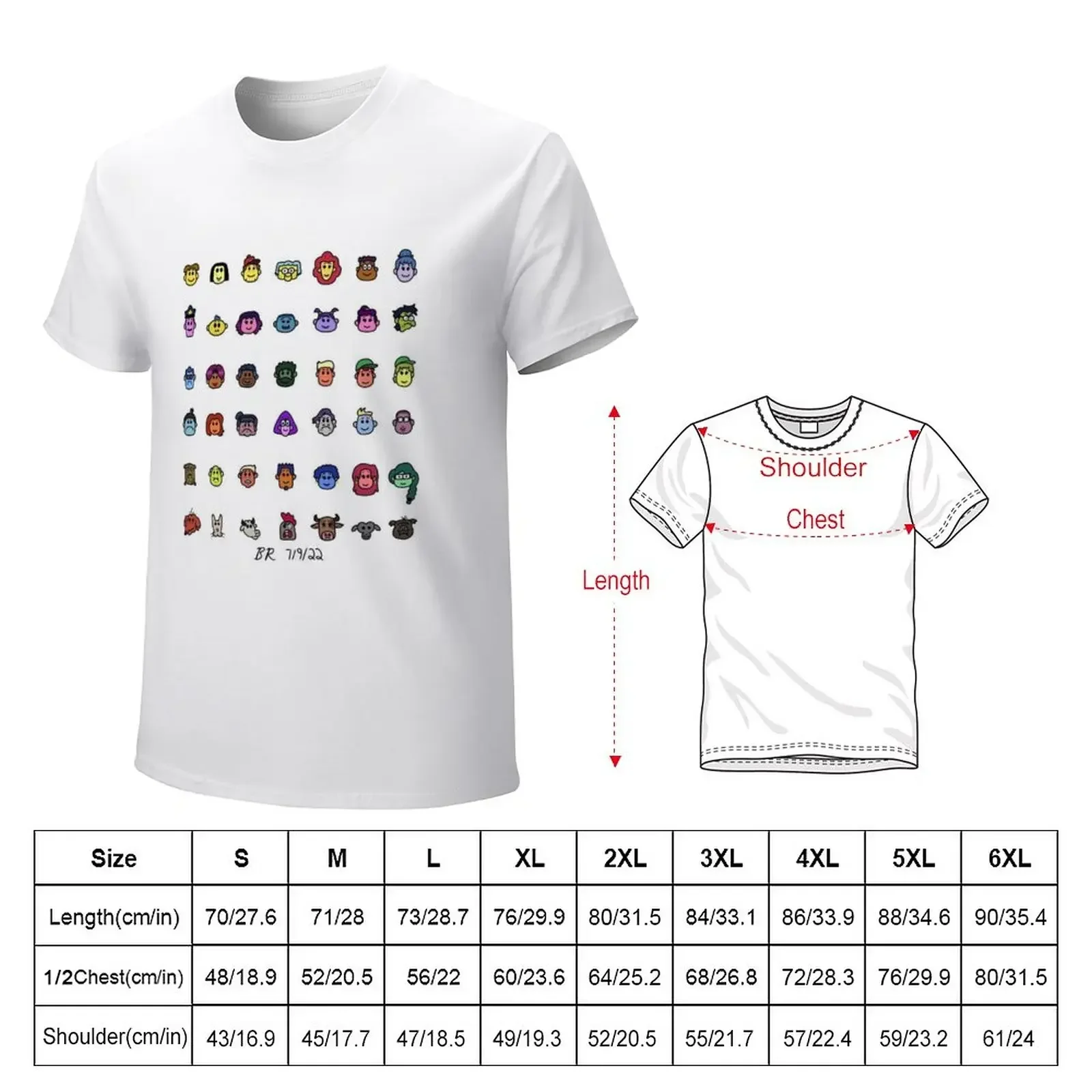 Big City Greens Headshots #1 T-Shirt Short sleeve tee sublime shirts graphic tees mens t shirts pack