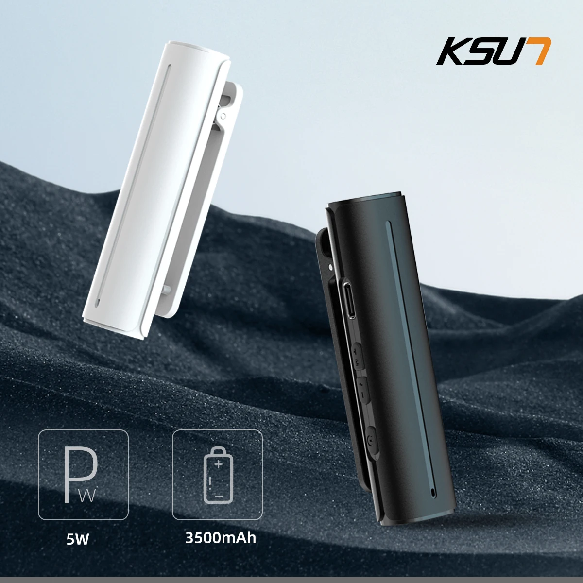 KSUN Mini Pocket Walkie-talkies Wireless Intercom Set Waterproof Two Way Radio Hands Free Walkie Talkie for Restaurant Hotel V50