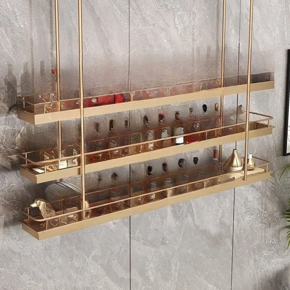 

Simple floor-to-ceiling bar hanger rack display rack