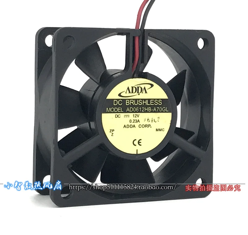 

ОРИГИНАЛЬНЫЙ AD0612HB-A70GL DC12V 0,23A 6025 60*60*25 мм НОВЫЙ ОХЛАЖДАЮЩИЙ ВЕНТИЛЯТОР РАДИАТОР
