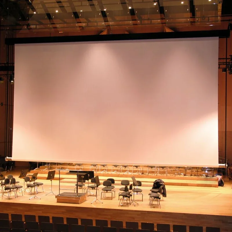 200 Inch 16:9 High Quality Large Electric Projection / Motorized Projector Screen