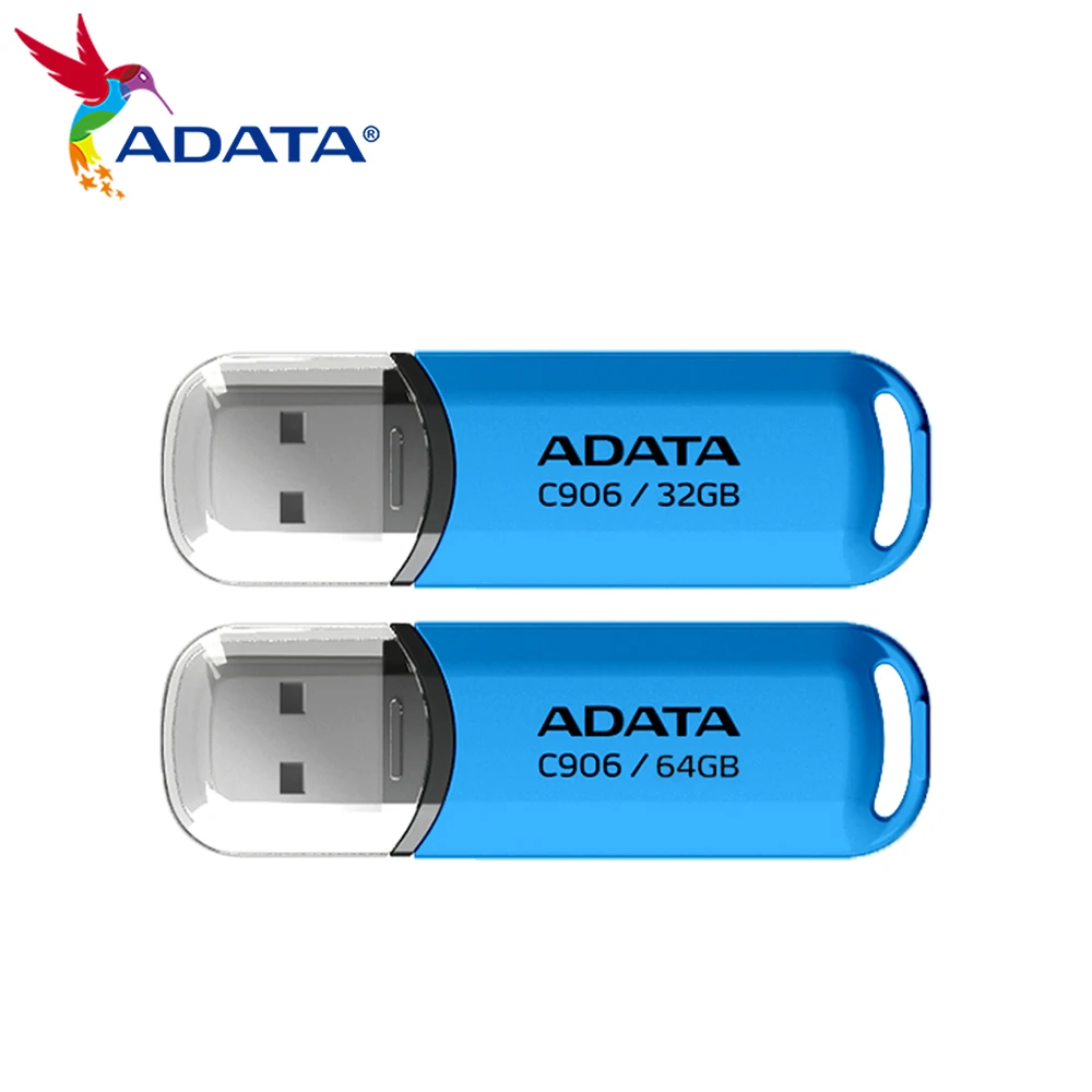 USB-флеш-накопитель Adata C906, 32-64 Гб, USB 2,0
