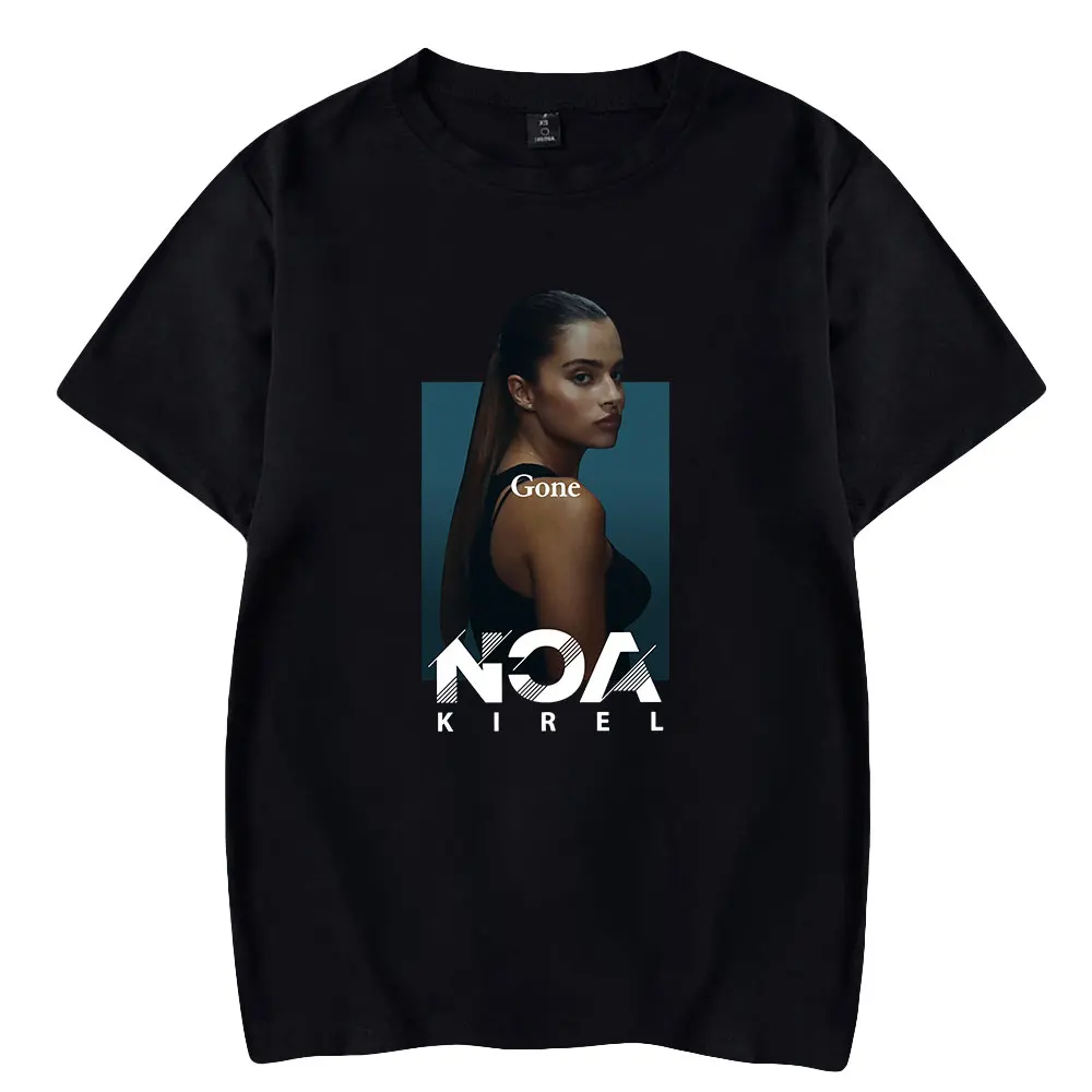 NOA KIREL T-shirts 2023 Gone New Album Merch Print Tee Unisex Fashion Streetwear Casual Short Sleeve