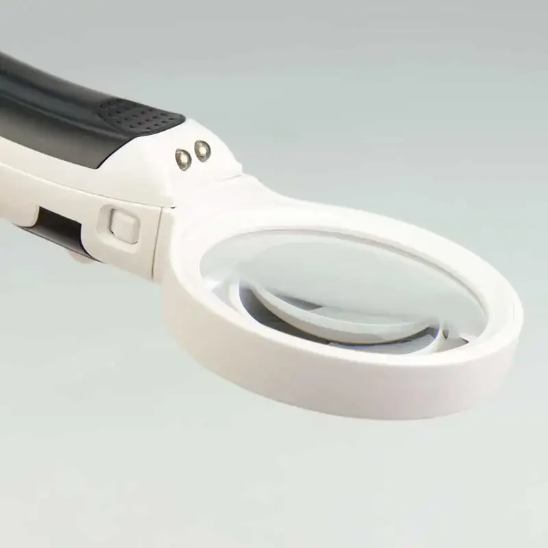 光学レンズ虫眼鏡 LED ライト付き複数ルーペ電話画面拡大鏡ヘルピングハンドはんだはんだクランプツール