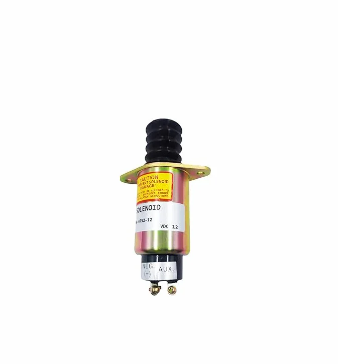 XCWoOshop SA-4752-12 2003-12S7U1B2A Woodward와 호환되는 12V 정지 솔레노이드 밸브