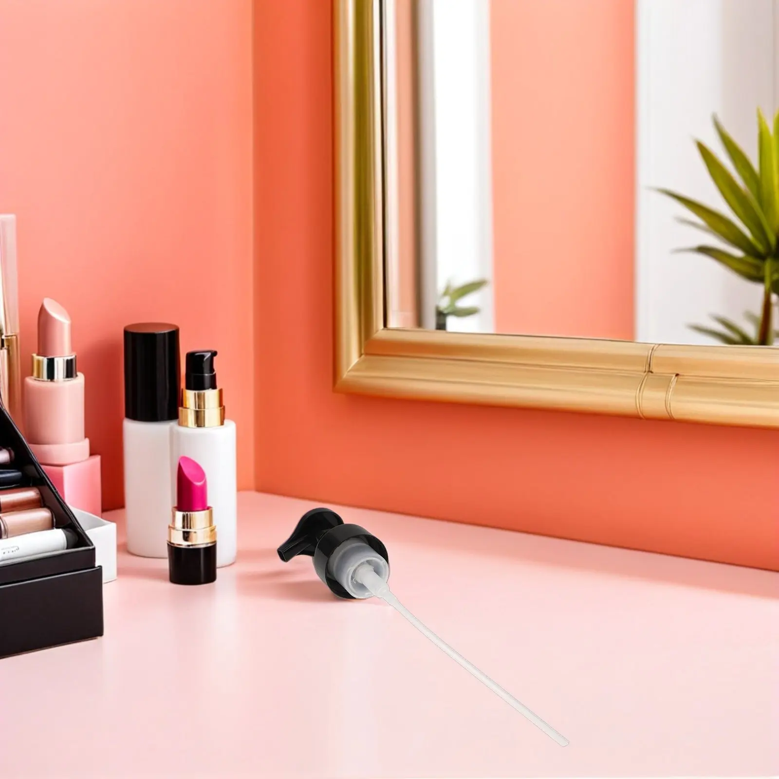 

5 шт. 42-мм пластиковые насадки-помпы для дозаторов лосьона и мыла, нержавеющие нажимные насадки для мытья рук и тела