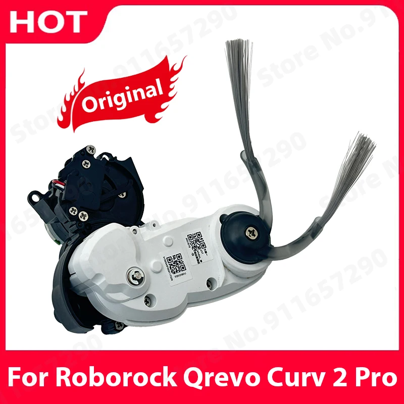 Original für Roborock Qrevo Curv 2 Pro skalierbares Motormodul, Seitenbürstenmotor, Ersatzteile für Staubsauger