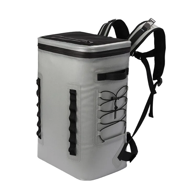Outdoor Camping Picnic Fishing Easy To Carry Thermal Insulation Box Style Simple Double Shoulder Thermal Insulation Box 1pcs