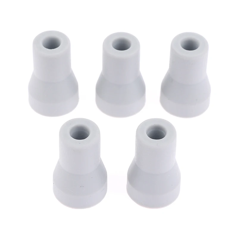 【5Pcs Dental Saliva Ejector Weak Suction Rubber Snap Tip Adapter Replacement】