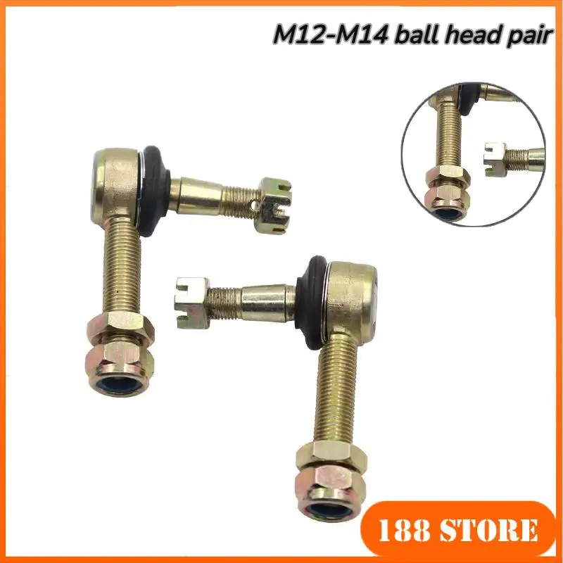 

Adjusting the steering tie rod ball head to replace the kart four-wheel off-road vehicle