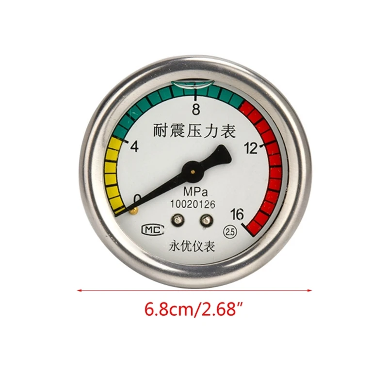 Pressure Washer Gauge Pressure Gauge M14 Thread Car Washer Machine Fitting