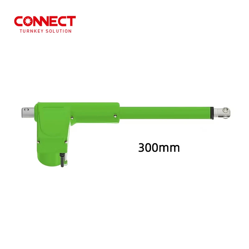 4000N IP66 120V AC Electric for Livestock Feeding LineSelf Locking Panel Mount Telescopic Linear Actuator with Limit Switch