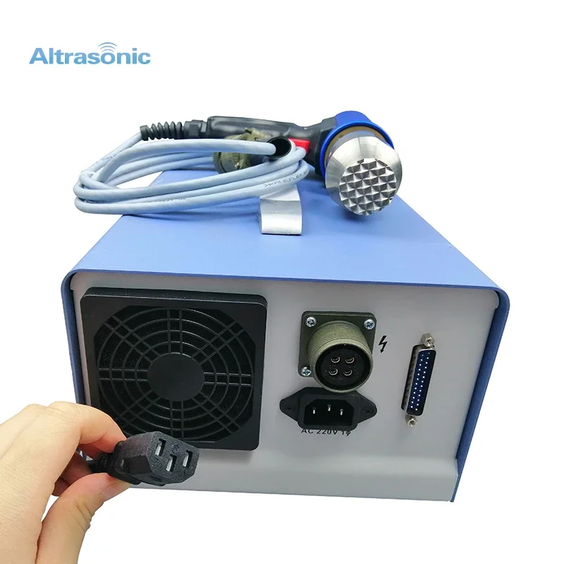 28khz 35khz Handheld Plastic Spot Weld Hand Ultrasonic Welder Capacity Battery Ultrasonic Metal Spot Welder Machine