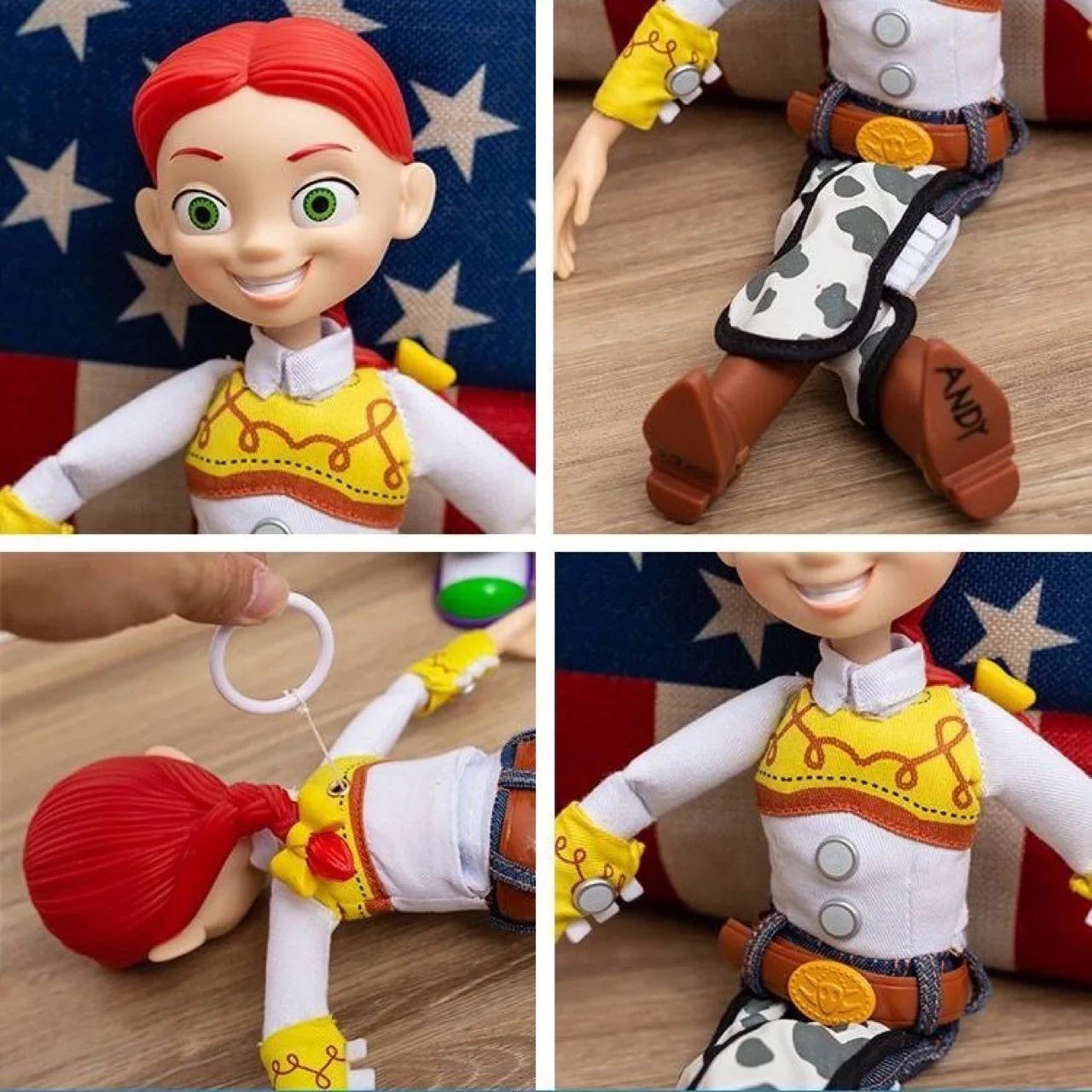 Disney Holiday Gifts Toy Story Action Figures Sheriff Woody Doll Jessie Toys for Boy Occur Shine Doll Buzz Anime Figures Toys