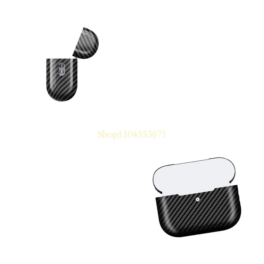Best Seller Elegant Aramid Fiber Case Compatible Wireless Charging earbud Offering Profile and Durability