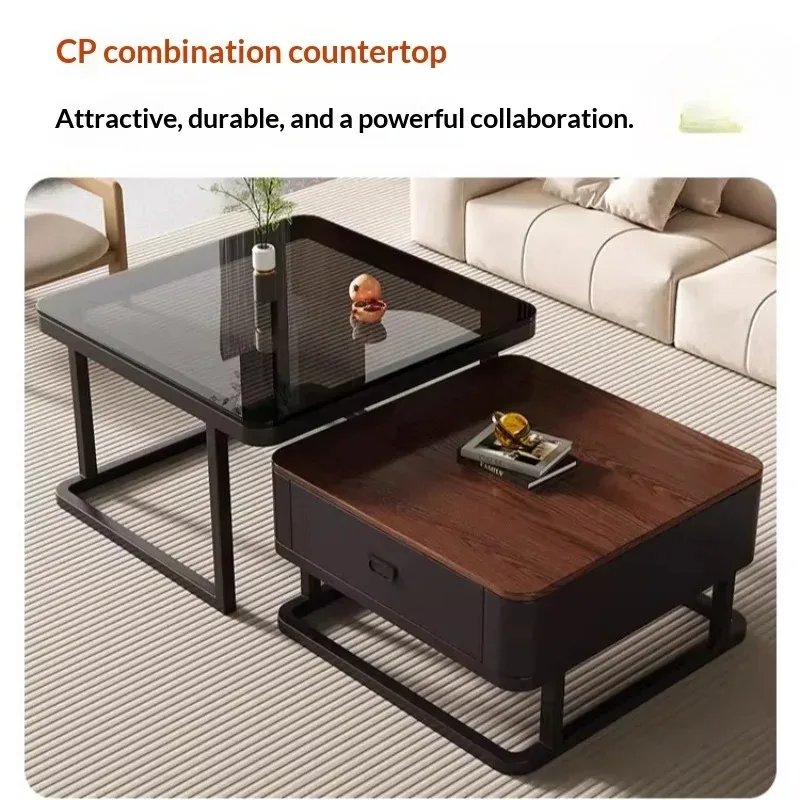 Lifting Lounge Table Coffee Elevable Center Table D’appoint Motion Desk Hallway Console Tables Nordic Furniture Luxury Tableware