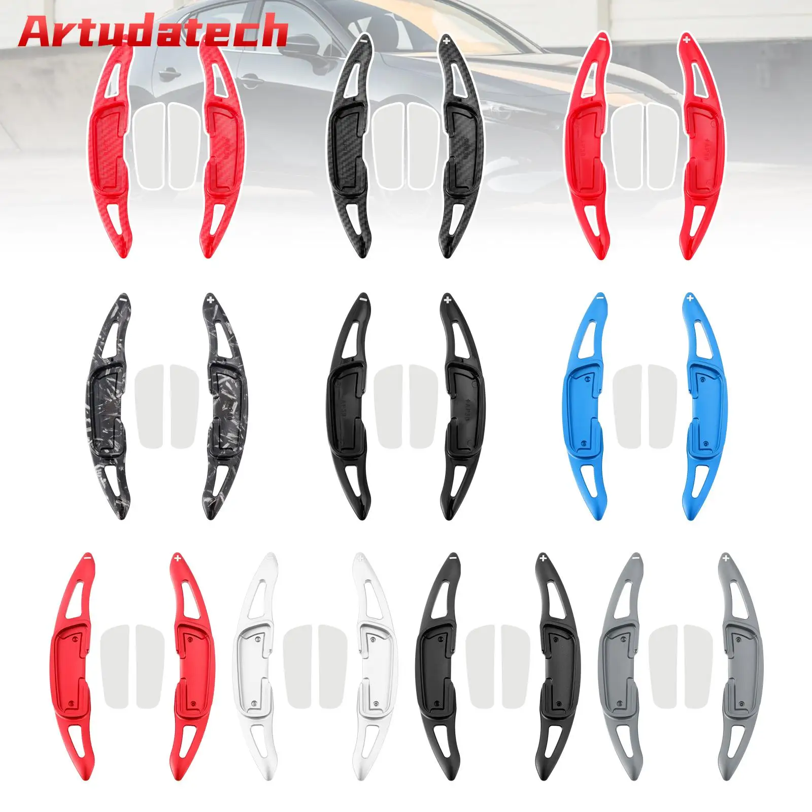

Artudatech Steering Wheel Paddle Shifter Extension For Mazda 3 6 CX-5 Car Accessories