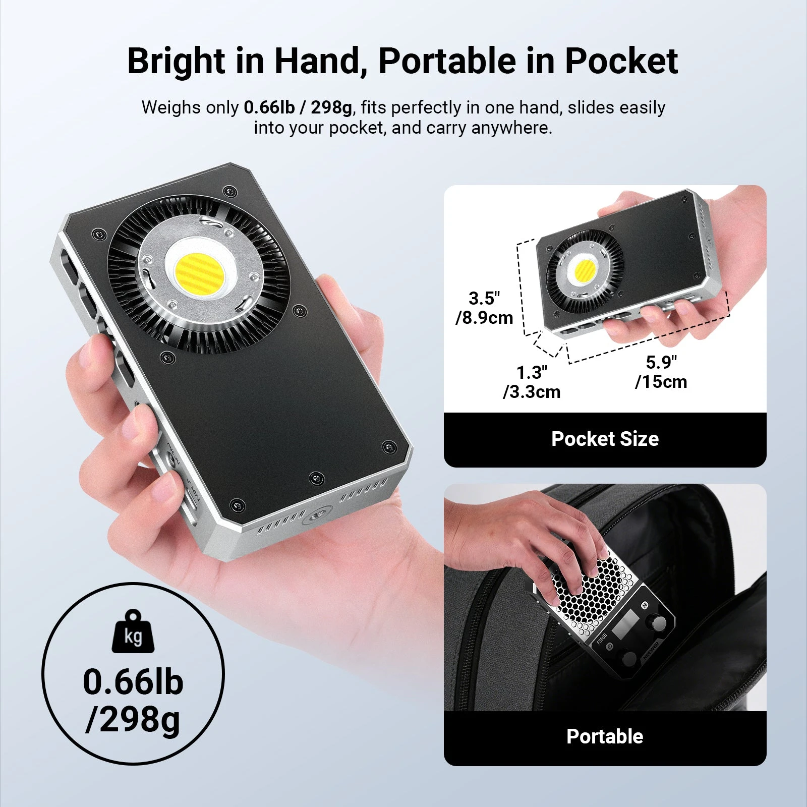 NEEWER FS60B Luce LED Compatta - Video Led Light Panel recensione e prezzo