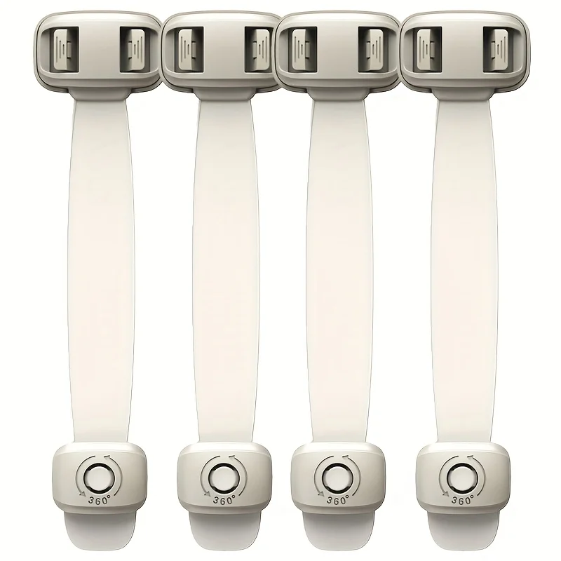 1/3/4Pcs/lot Baby Safety Drawer Door Lock Multi-Function Child Protection Anti-Pinch Cabinet Refrigerator Safety Buckle Plastic