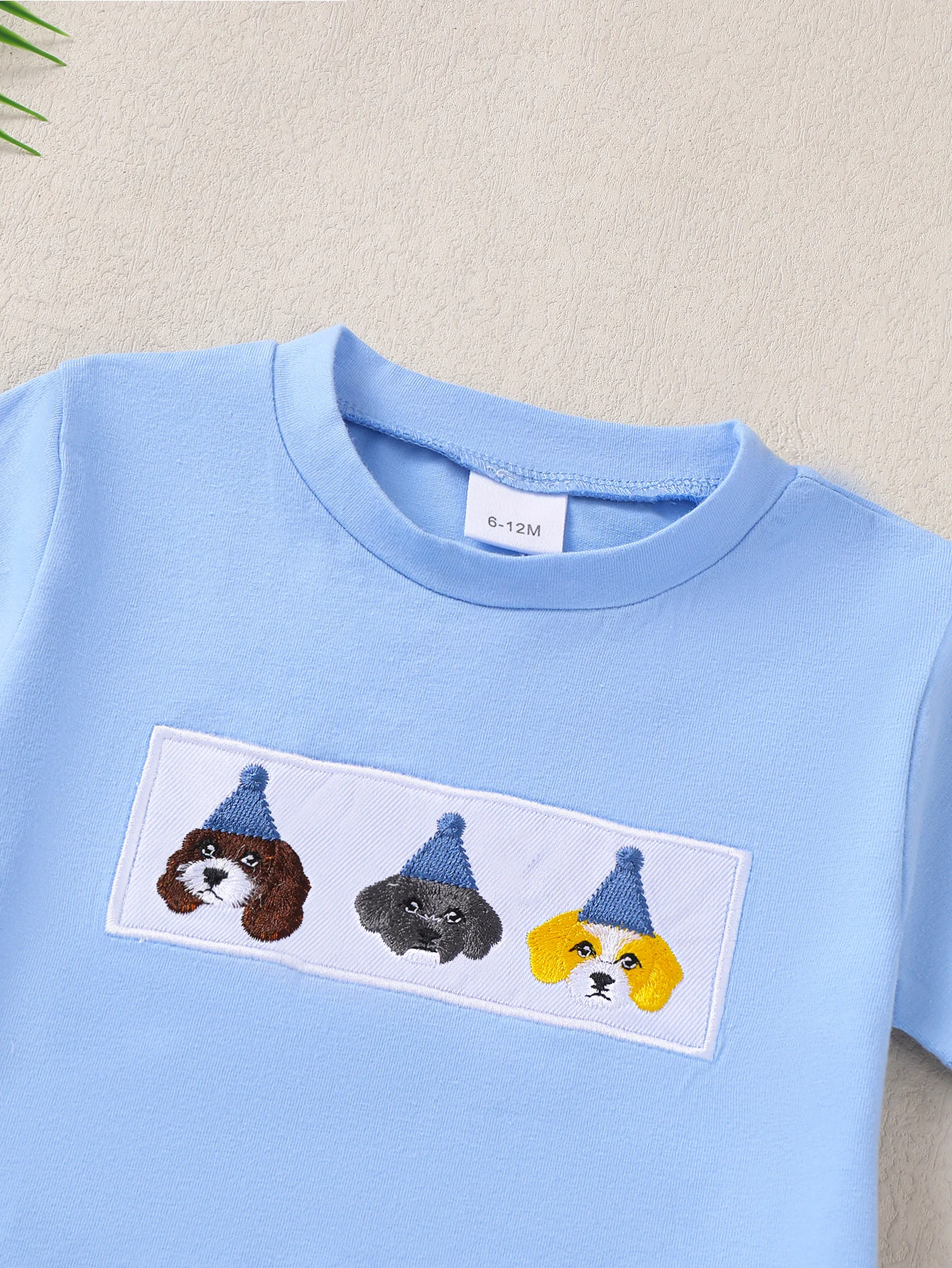 男の子の夏半袖動物誕生日パーティー刺繍パターンショーツセット - Baby Clothing Knitting Patterns のレビューと価格