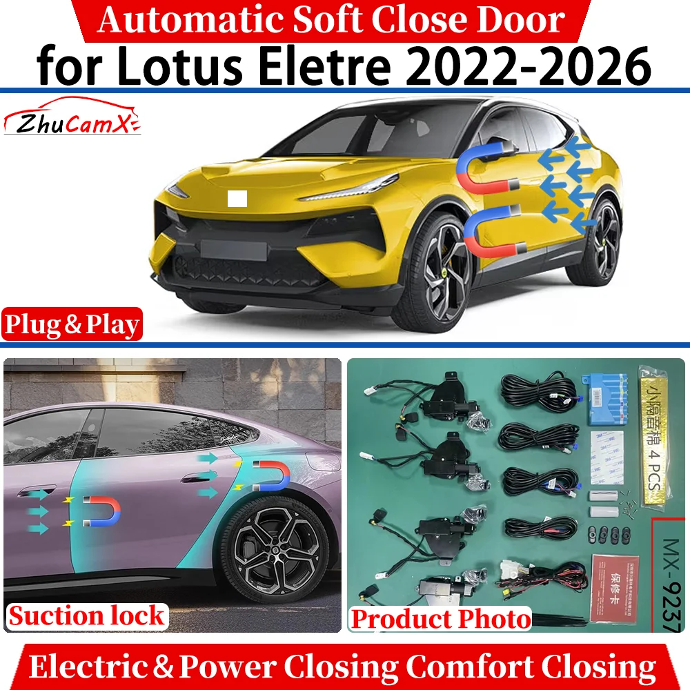 

for Lotus Eletre 2022 2023 2024 2025 2026 Car Automatic Soft Close Door Electric Power Comfort Closing Suction lock Quiet System