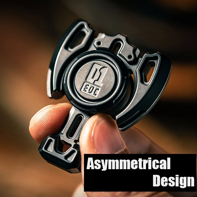 01EDC Thánh Axe Bất Đối Xứng Bằng Kim Loại Fidget Spinner Căng Thẳng Releiver 3 Cánh Đồ Chơi