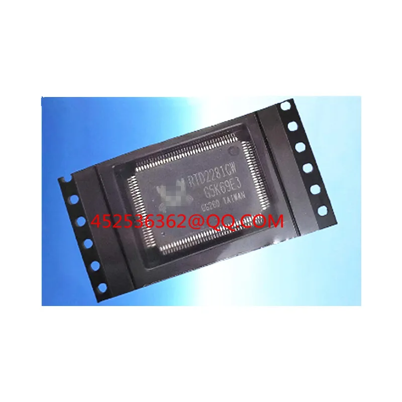 

2PCS 100%NEW RTD2281EL RTD2281LR RTD2281ARW RTD2281CW QFP128 pin integrated circuit LCD power supply chip