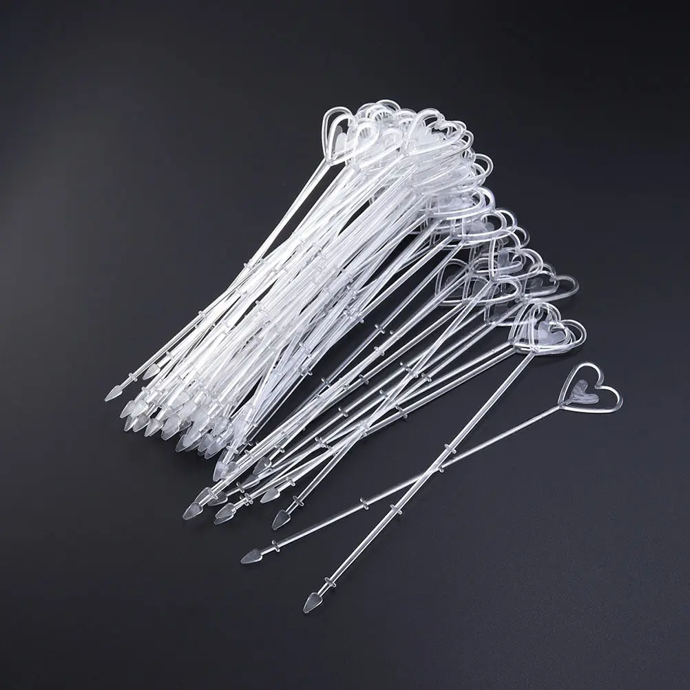 

80 шт. пластиковых зажимов в форме сердца для цветов, для свадьбы, юбилея, дня рождения, помолвки, бумажные прищепки