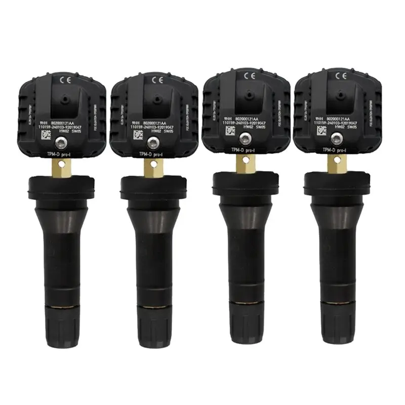 【Top Sale !!】4Pcs Car TPMS Sensor Tire Pressure Sensor Monitoring System 802000121AA For Chery Tiggo 7 8 Pro Plus