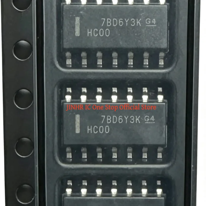 New, 20PCS SN74HC00 SN74HC00DR, SOIC-14, Marking HC00, Logic gate IC